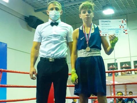 Первенство Кемеровской области по боксу среди юношей 15-16 лет.